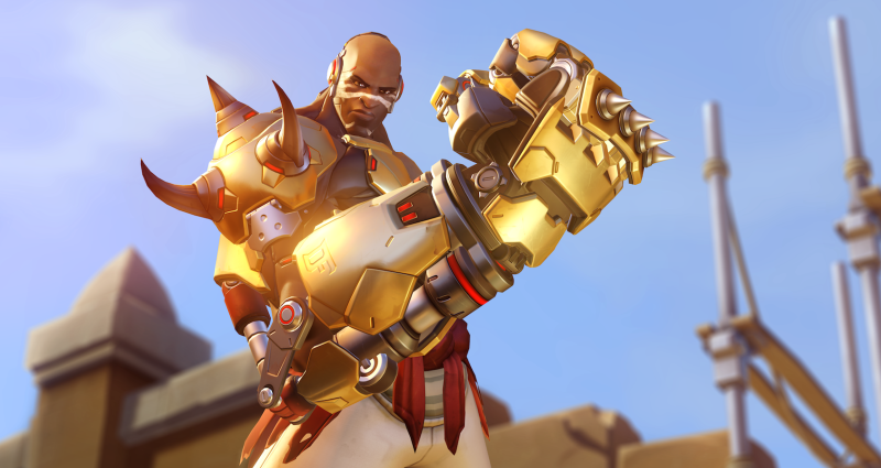 Illustration for article titled El nuevo personaje de Overwatch es Doomfist, y puede derribar cualquier cosa usando su puño cibernético